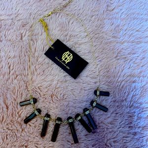 Smokey Quartz HOUSE OF HARLOW 1960 necklace